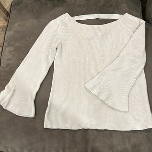 ann taylor loft xs beige sweater